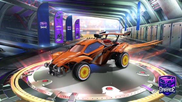 A Rocket League car design from lilifi