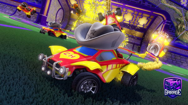 A Rocket League car design from AndrewWalker