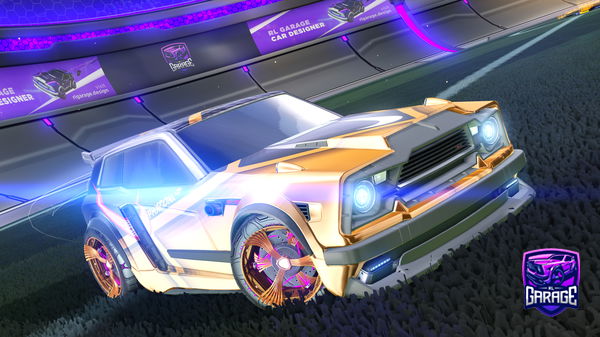 A Rocket League car design from Okie_Dok1e