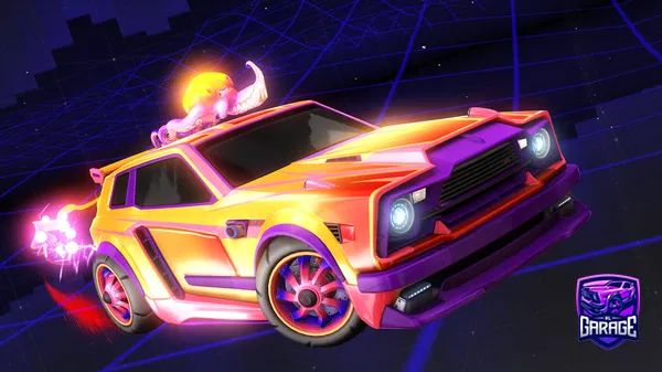 A Rocket League car design from NeonBanana7