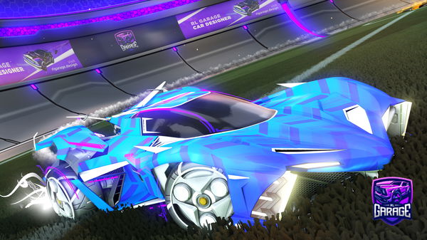A Rocket League car design from MTGX