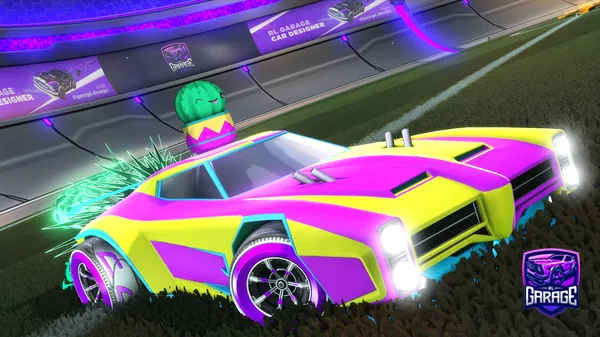 A Rocket League car design from Misha76_