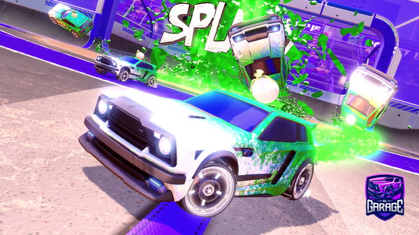 A Rocket League car design from LostDrewby