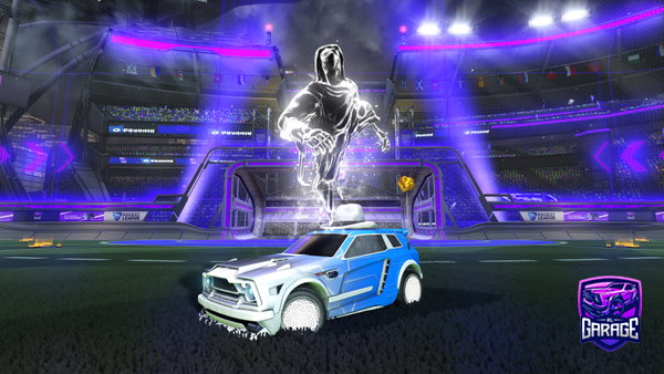 A Rocket League car design from ItzBass0