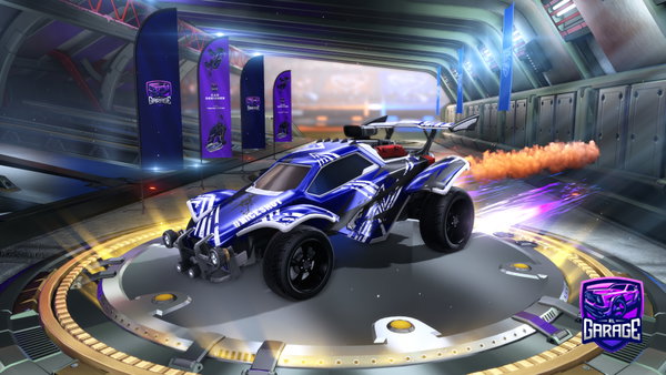 A Rocket League car design from Bramleybeans