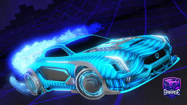 A Rocket League car design from RLjohnny