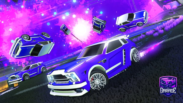 A Rocket League car design from KurisuMakise