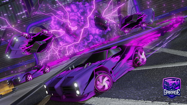 A Rocket League car design from SALOC1N