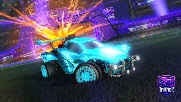A Rocket League car design from Tylerhitclips