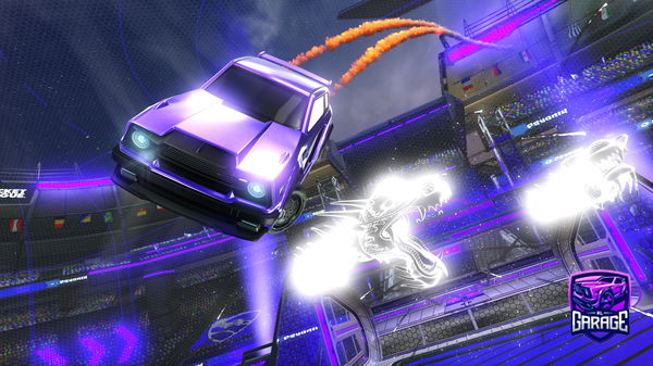 A Rocket League car design from leitooo