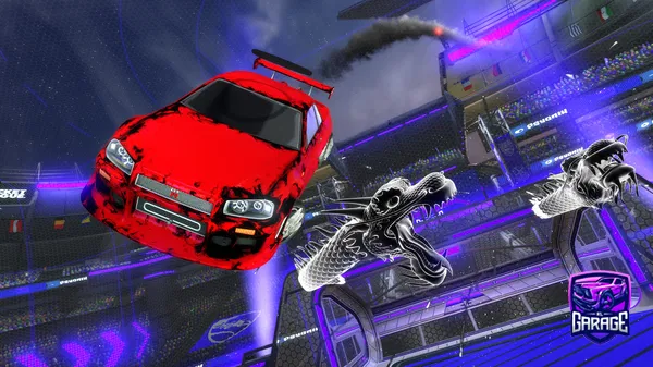 A Rocket League car design from toro769impasible