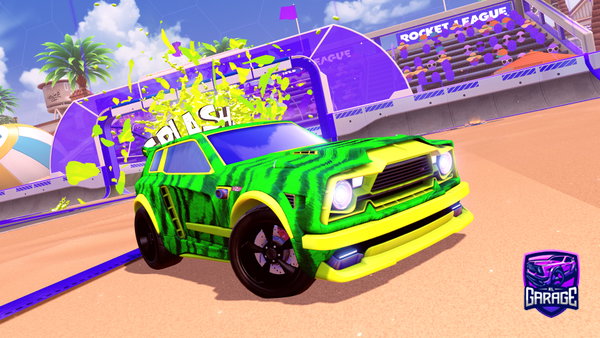 A Rocket League car design from Francescoobernuli