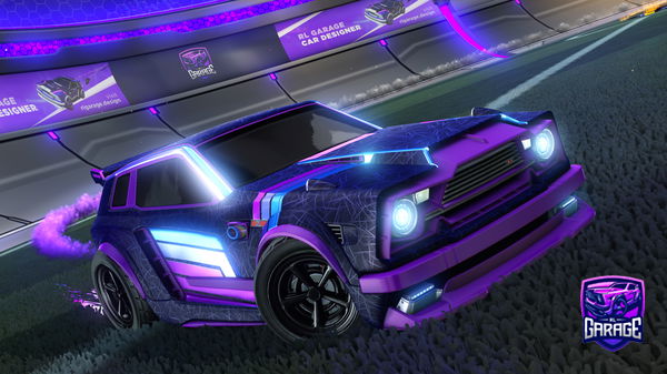 A Rocket League car design from Synat