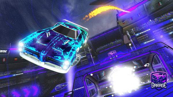 A Rocket League car design from StarrrRL