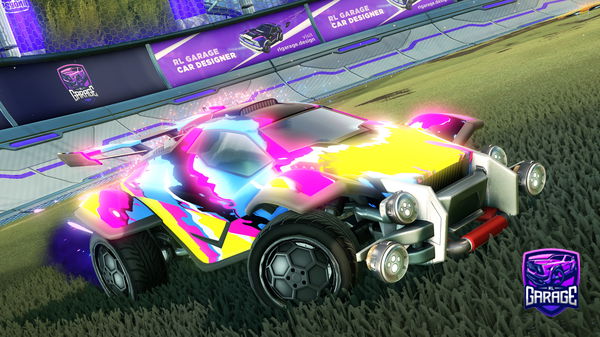 A Rocket League car design from DRC14