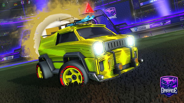 A Rocket League car design from enoughkitchen07
