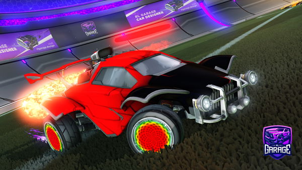 A Rocket League car design from Firem5chell