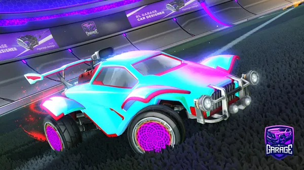 A Rocket League car design from zasher