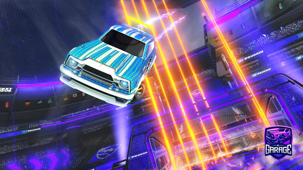 A Rocket League car design from c2it