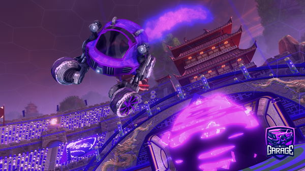 A Rocket League car design from tabon