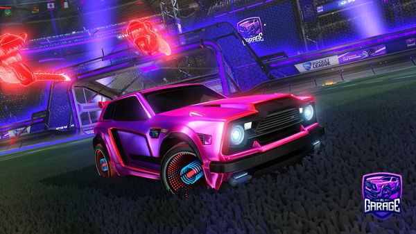 A Rocket League car design from mxst1k