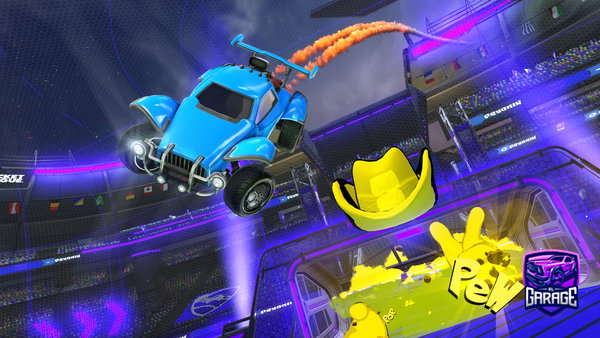 A Rocket League car design from N1ghtyxx
