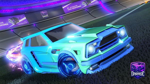 A Rocket League car design from Janitonga
