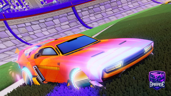 A Rocket League car design from Lsmey