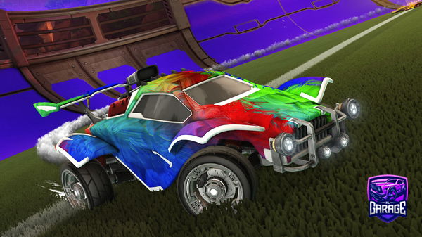 A Rocket League car design from airoisinuse