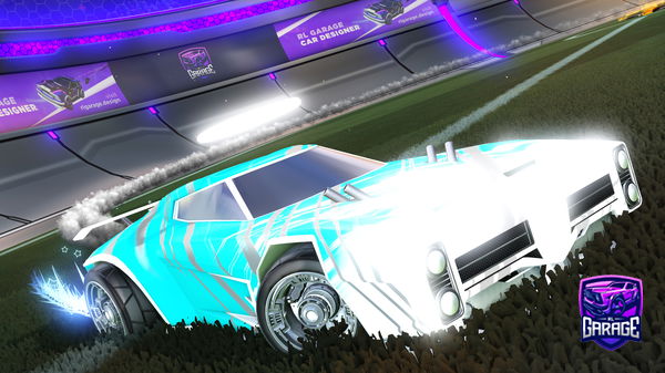 A Rocket League car design from PwrRJSB