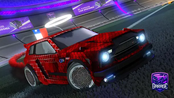 A Rocket League car design from andrexi18