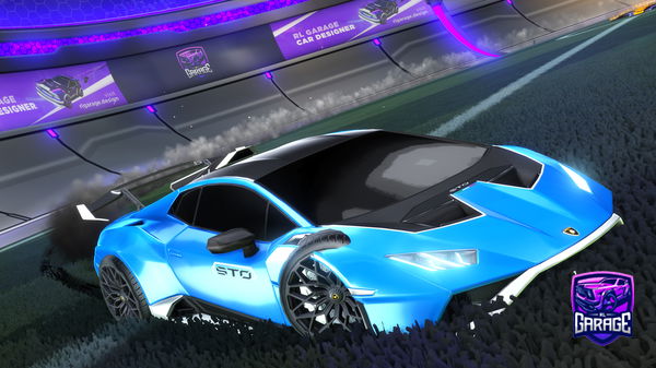 A Rocket League car design from Carliss13