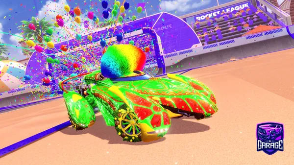 A Rocket League car design from Jordan_Robles