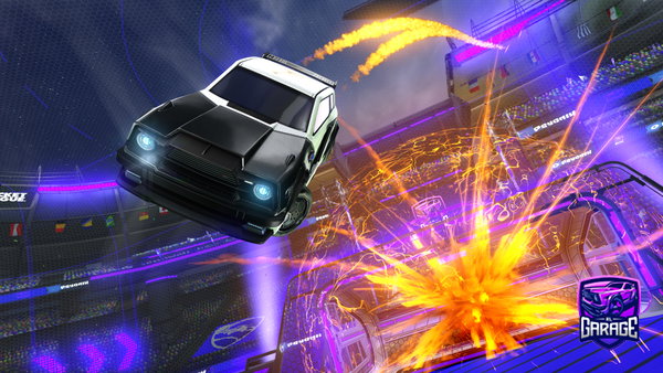 A Rocket League car design from Purplecheese575