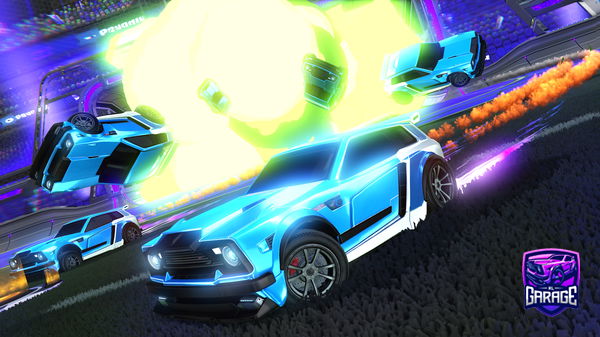 A Rocket League car design from AWOROCKET