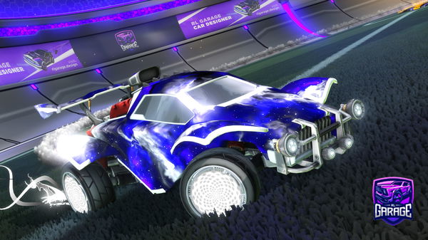 A Rocket League car design from Monks__