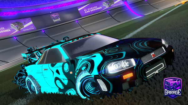 A Rocket League car design from Gunthor