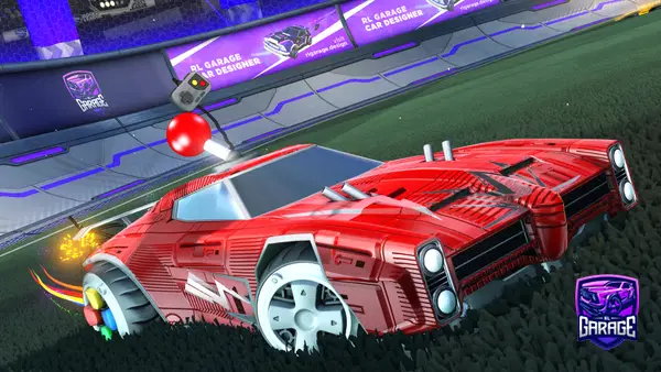 A Rocket League car design from irosario78