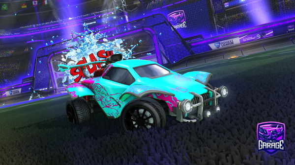 A Rocket League car design from 6luv