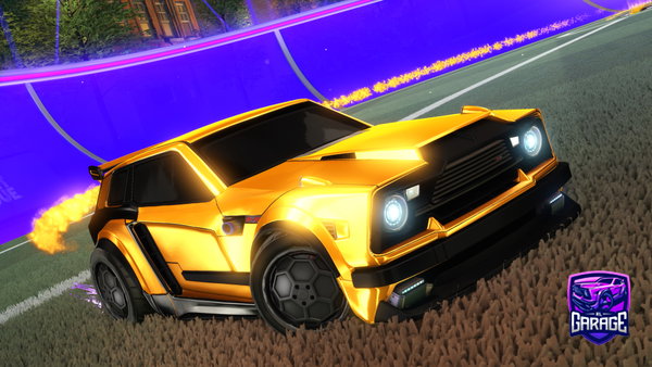 A Rocket League car design from beatking9