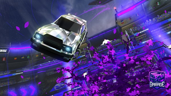 A Rocket League car design from yanel