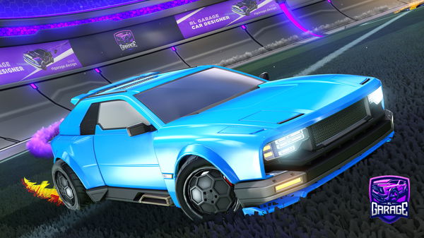 A Rocket League car design from valentintin0206