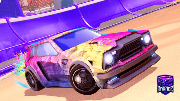 A Rocket League car design from Lil_Nugget013