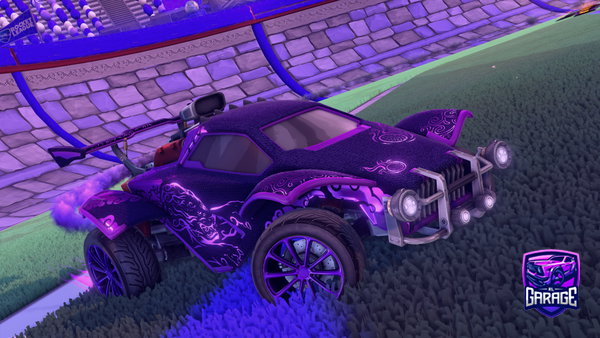 A Rocket League car design from Emildevyt