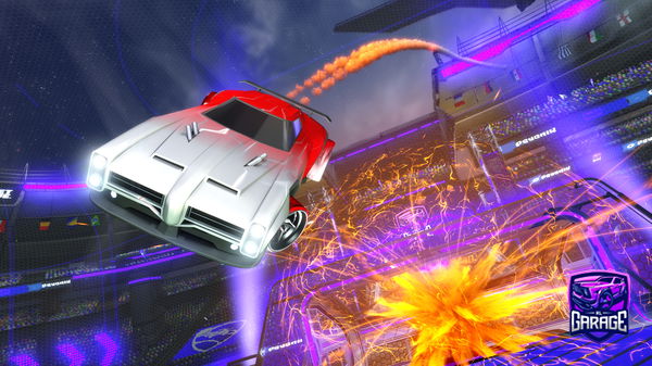 A Rocket League car design from GGSTEPBRO