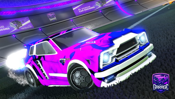A Rocket League car design from Splshy