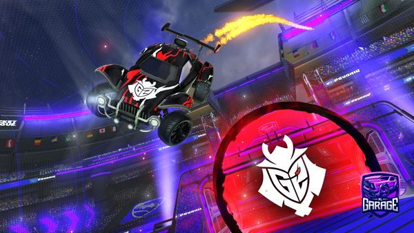 A Rocket League car design from Virgile530