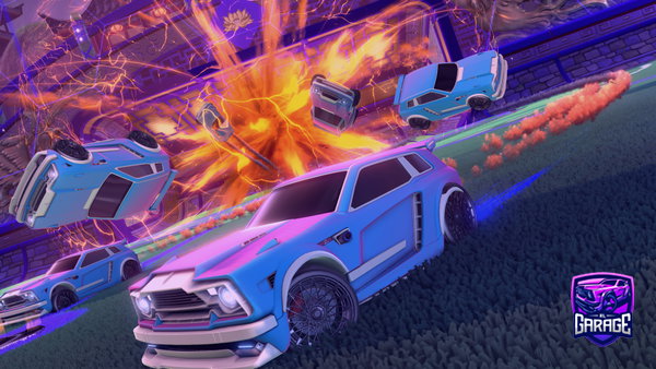 A Rocket League car design from Emkee-_-