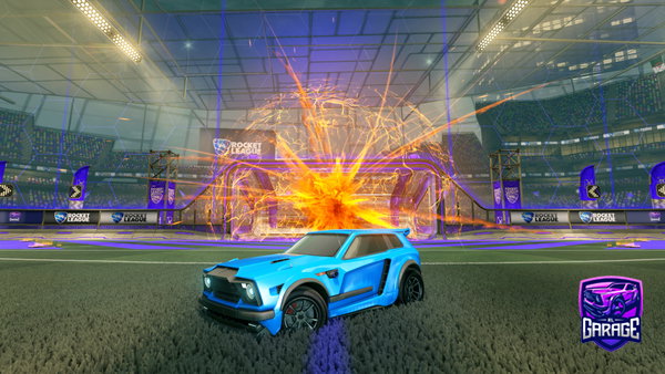 A Rocket League car design from lutsoo