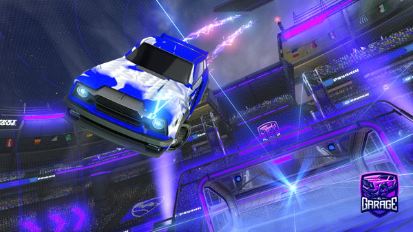 A Rocket League car design from JustNalyah